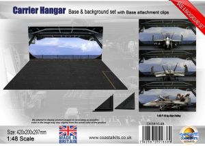 1:48 Carrier Hangar Base & Background