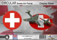 Large Circular Display Base Swiss Air Force