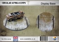 Circular Display Base Afrika Korps