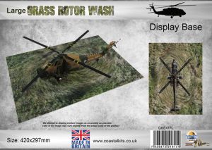 Large Grass Rotor Wash Display Base